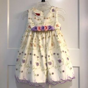Rosette Special Occasion Dress